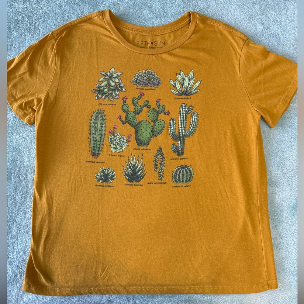 Fifth Sun Amber Floral T-Shirt
